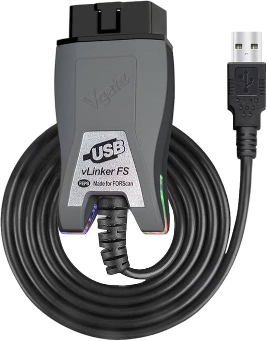 Vgate vLinker FS OBD2 USB Adapter for for-Scan HS/MS-CAN Auto Switch